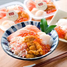 海鮮丼の具