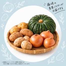 採れたて秋の味覚セット ～じゃがいも3種・たまねぎ・かぼちゃ～