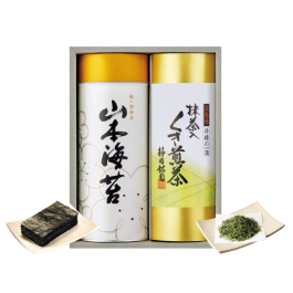 焼海苔・銘茶詰合せ