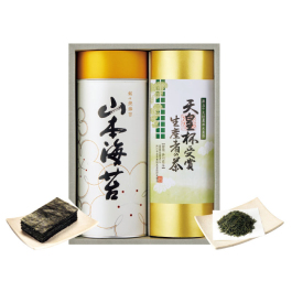 焼海苔・銘茶詰合せ