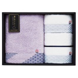 タオルセットパープル