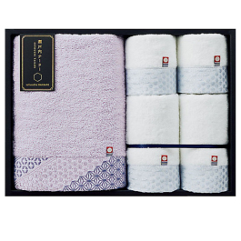 タオルセットパープル