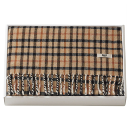 ウールひざ掛け ベージュ