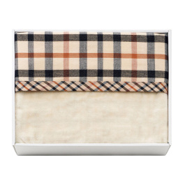 シール織りガーゼリバーシブル綿毛布(毛羽部分)