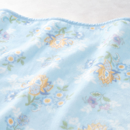 ニューマイヤーポリエステル毛布ブルー