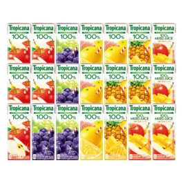 トロピカーナ100％フルーツジュース紙容器詰合せ