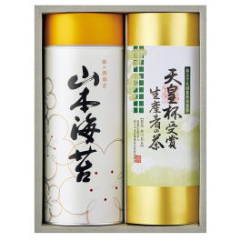 焼海苔・銘茶詰合せ