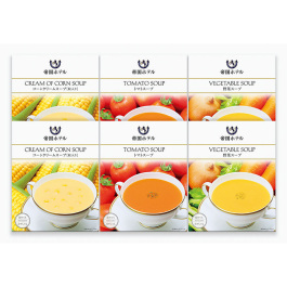レトルト冷温スープセット