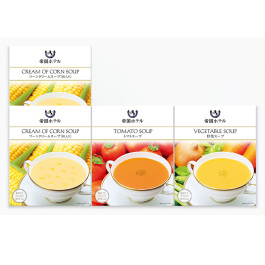 レトルト冷温スープセット
