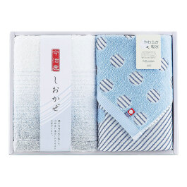 タオルセット ブルー