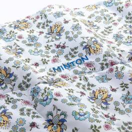 ウォッシャブル肌掛けふとん ブルー