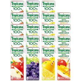 トロピカーナ100％フルーツジュース紙容器詰合せ