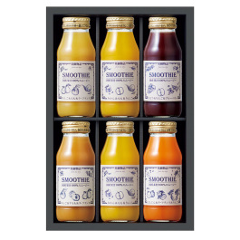 国産果汁のフルーツスムージー6本セット