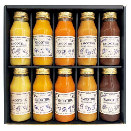 国産果汁のフルーツスムージー10本セット