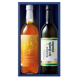 ボトリングティー ほうじ茶・天皇杯受賞生産組合の茶詰合せ