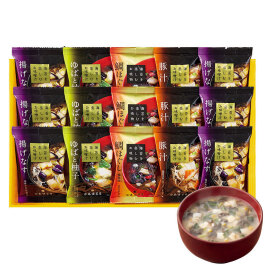 海苔を楽しむお味噌汁・お吸物詰合せ