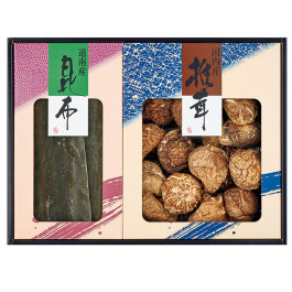 国内産どんこ椎茸・昆布詰合せ