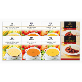 レトルト冷温スープ・カレーセット