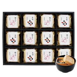 本格和風だし 最中お味噌汁詰合せ