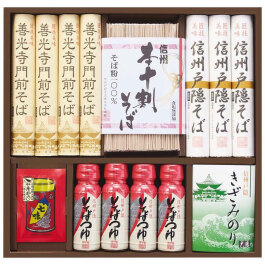 信州戸隠そば・善光寺門前そば詰合せ