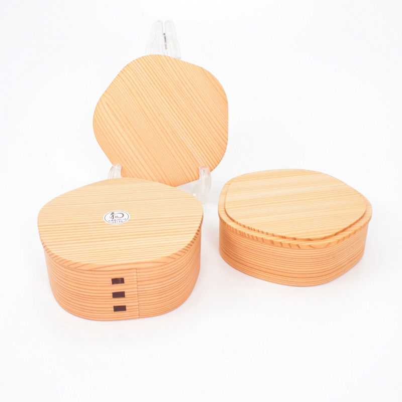 曲げわっぱ梅花弁当2段 - FUJISAKI online