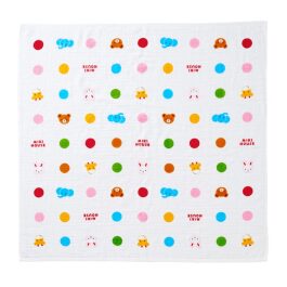 ガーゼバスタオル（ラッピング付き）マルチカラー