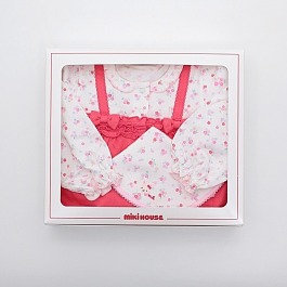 カバーオールセット（BOX入り）花柄