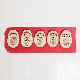 こけし 箸置きセット