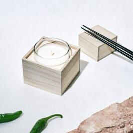 L'espace YUZUKI／aroma candle （ Natural Japan wax and soy wax original blend）