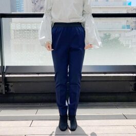 ストレッチパンツ ネイビー