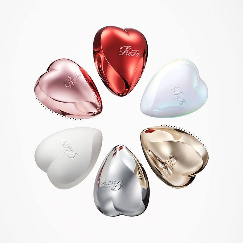 【新品未使用】 リファハートセレクション 01 人気のヘアブラシ3点セット「ReFa HEART SELECTION 01（リファ