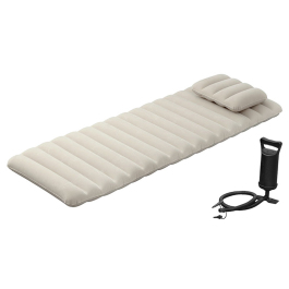 エアーベッド　シングル　ベージュ