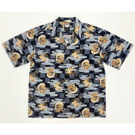 samuraiALOHA 浴衣製 サムライアロハシャツ