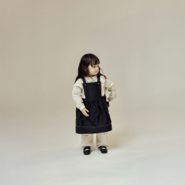 apron kids navy