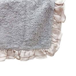 フリルハンドタオル stone/tulle