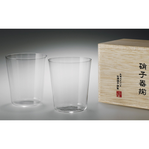 松徳硝子 うすはり　オールド M(木箱2P)