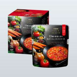 スープボーテ 14種の野菜と豆の具だくさんミネストローネ